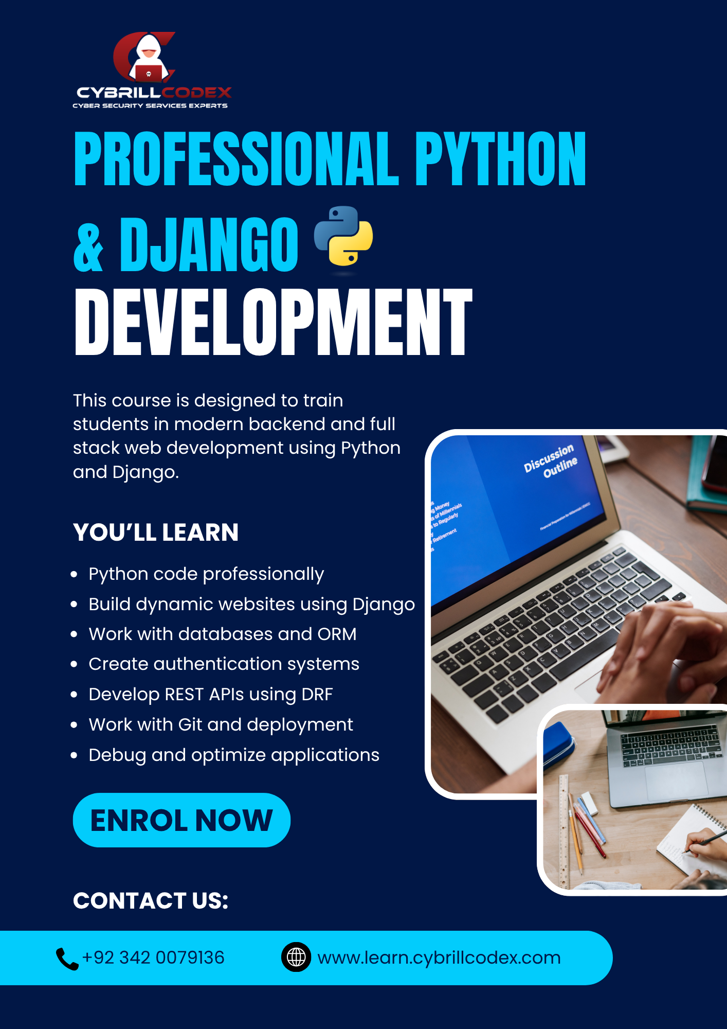 Professional Python & Django Full Stack Development