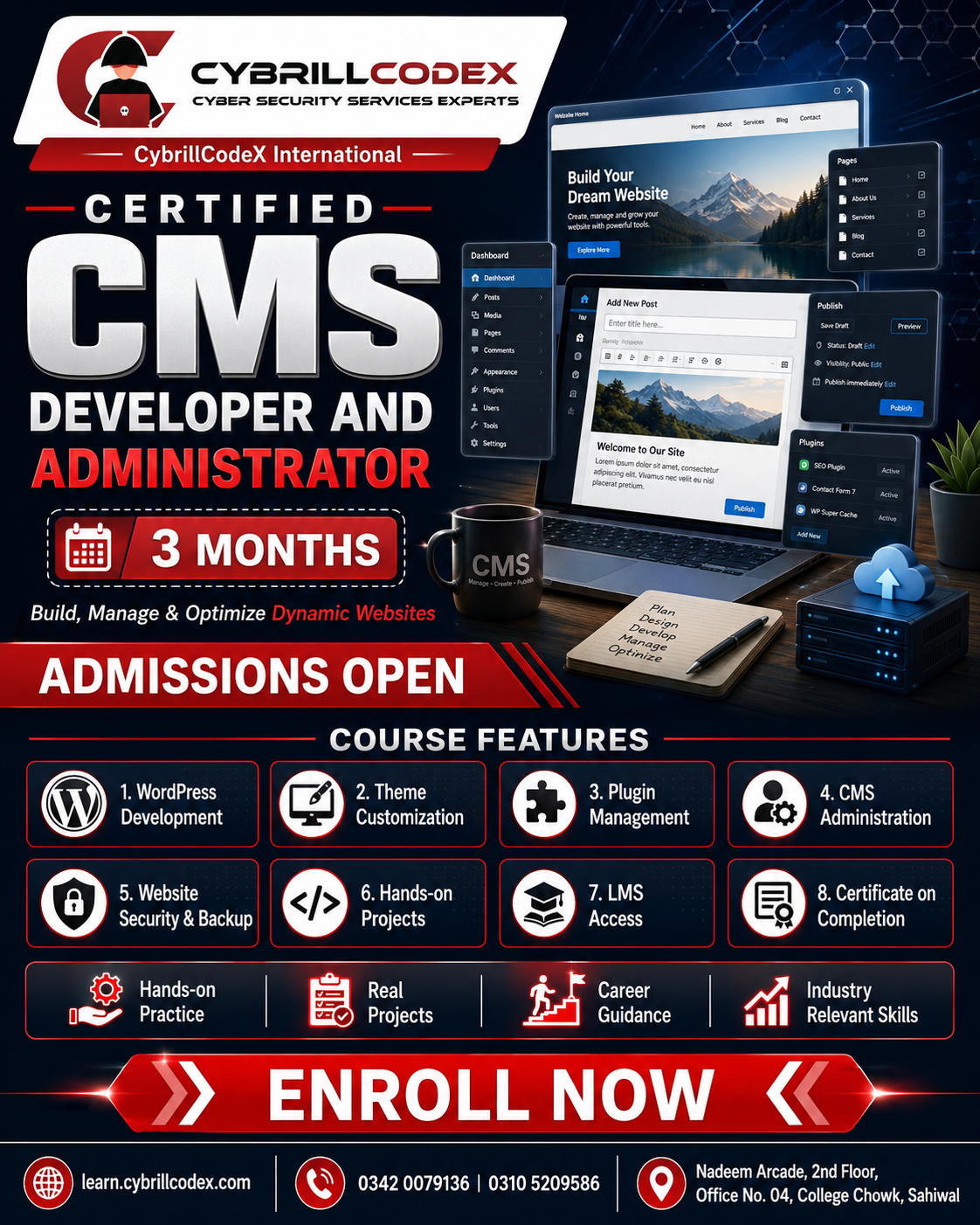 Certified CMS Developer and Administrator